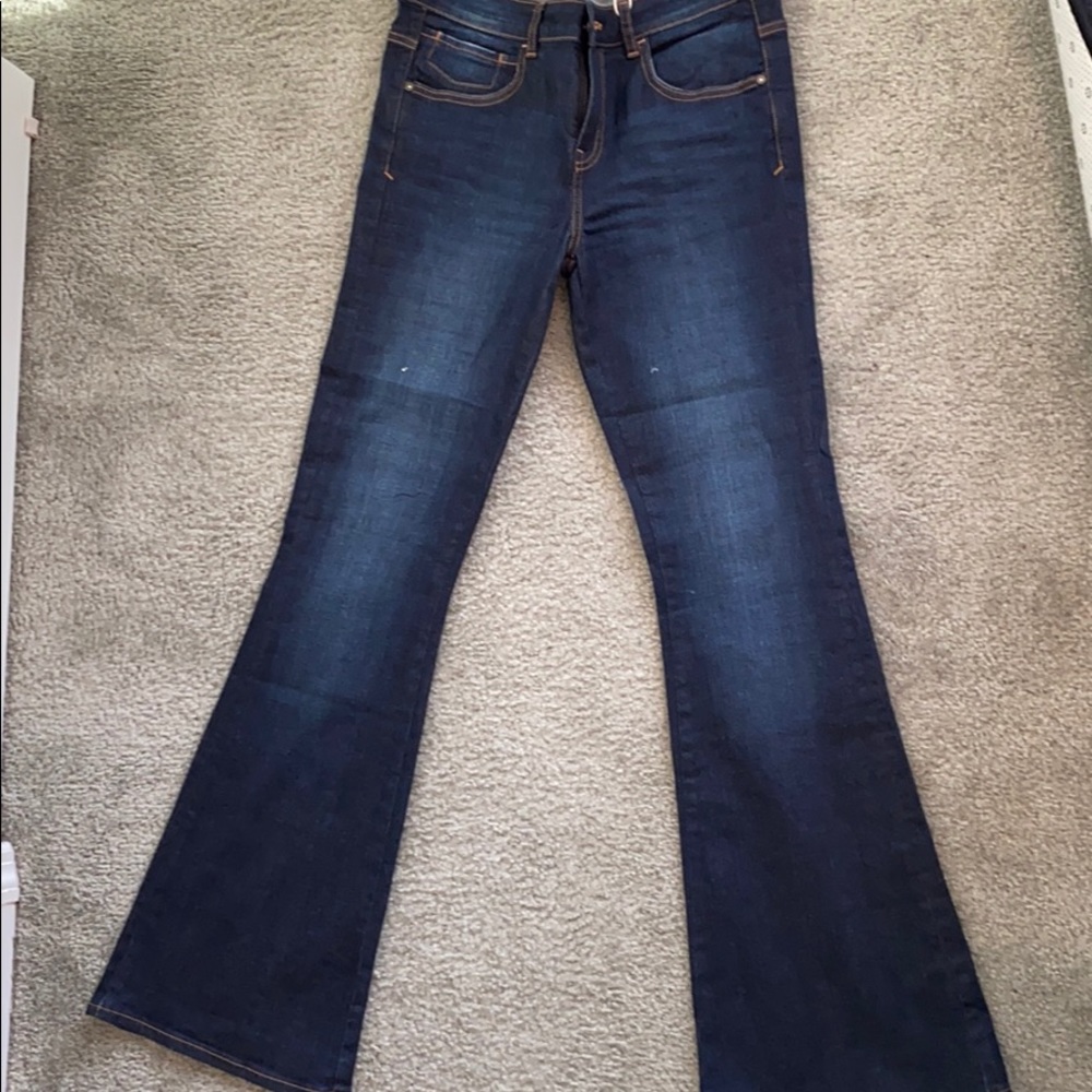 High Rise wide Leg Jeans